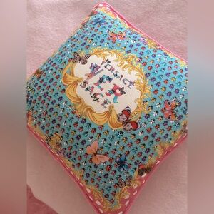 Colorful Butterfly 🦋 Pillow VERSACE